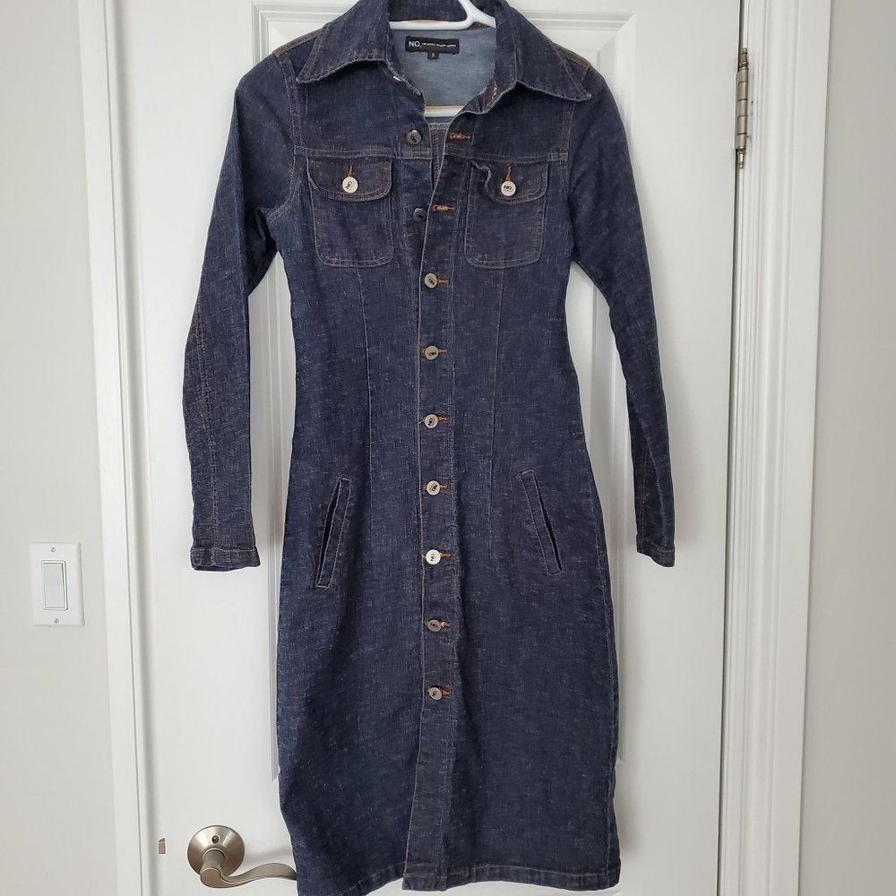 Nobody Denim dark wash denim dress
